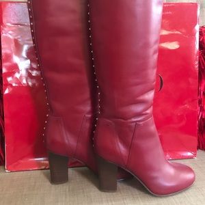 Valentino Garavani Red  Lovestud Boots